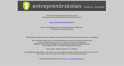 Desktop Screenshot of fc.entreprenorskolan.com